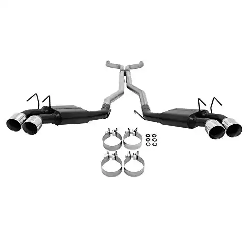 Flowmaster 817609 American Thunder 409S Dual Rear Exit Cat-Back Exhaust System