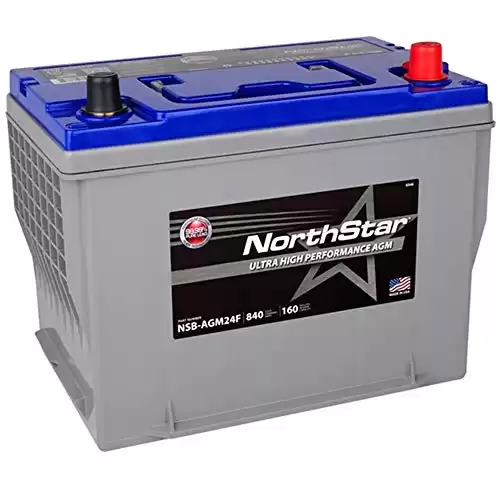 NORTHSTAR Pure Lead Automotive Group 24F Battery NSB-AGM24F