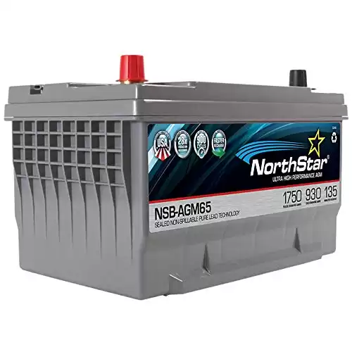 NORTHSTAR Pure Lead Automotive Group 65 Battery NSB-AGM65