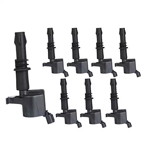 ENA Set Of 8 Straight Boot Ignition Coil Pack