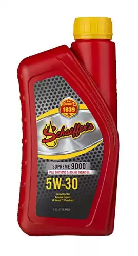 Schaeffer Manufacturing Co, Supreme 9000 Full Synthetic Motor Oil