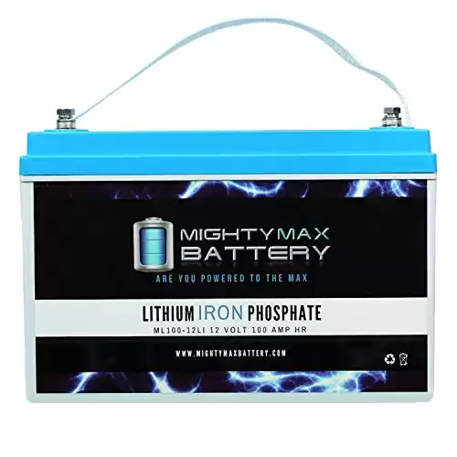 Mighty Max ML100-12LI12V 100AH Lithium Battery