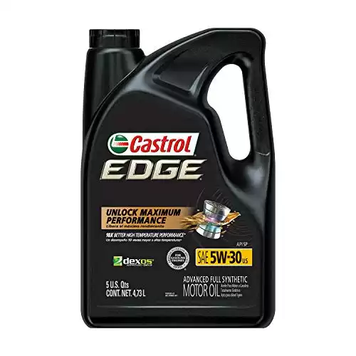 Castrol 03084C Edge 5W-30 Advanced Full Synthetic Motor Oil