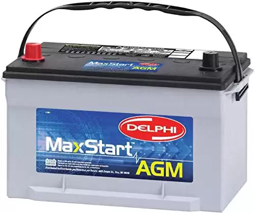 Delphi BU9065 MaxStart AGM Premium Automotive Battery, Group Size 65