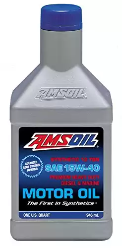 Amsoil SAE 15W-40 Heavy Duty Diesel And Marine Motor Oil