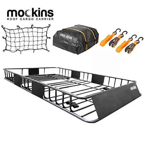 Mockins Roof Rack Cargo Carrier With Bag & Bungee Net