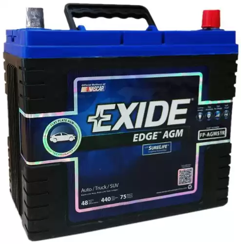 Exide Edge FP-AGM51R Sealed Automotive Battery