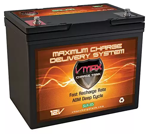 VMAX SLR85 12 Volt 85Ah AGM Deep Cycle Group 24 Battery 1.15kWh
