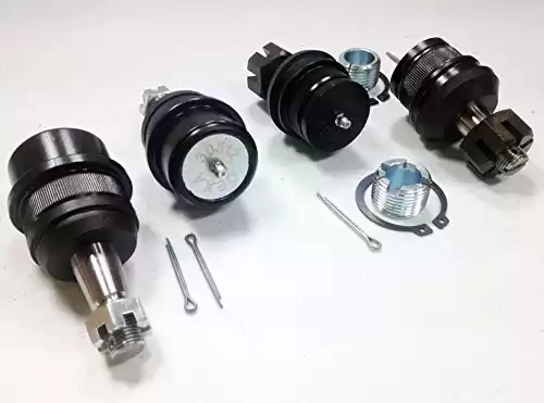 4 Pc Suspension Kit Upper & Lower Ball Joints