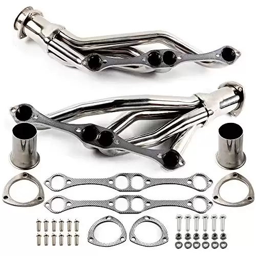 TUPARTS Shorty Headers Exhaust Manifold