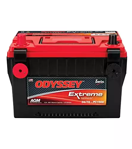 Odyssey 34/78-PC1500DT LTV Battery