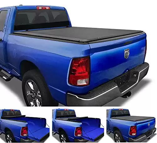 Tyger Auto T1 Soft Roll Up Tonneau Cover