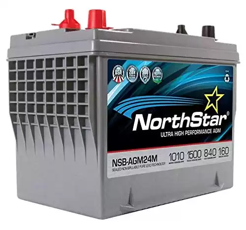NorthStar NSB-AGM24M AGM Marine Battery 840CCA 1000 CA/MCA