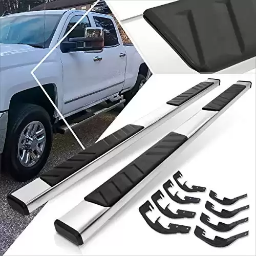 PM Performotor 5 Inches Chrome Running Boards
