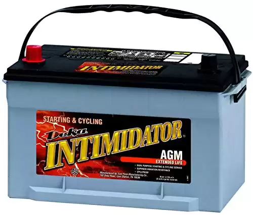 Deka 9A65 AGM Intimidator Battery