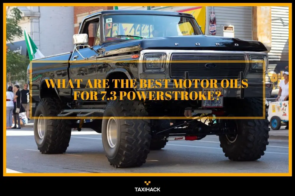 What are the most popular motor oils for Ford 7.3L Powerstroke