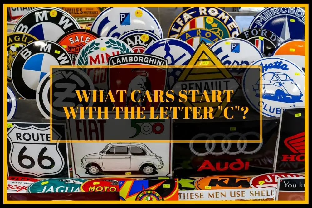 find out how many car manufacturers begin with c