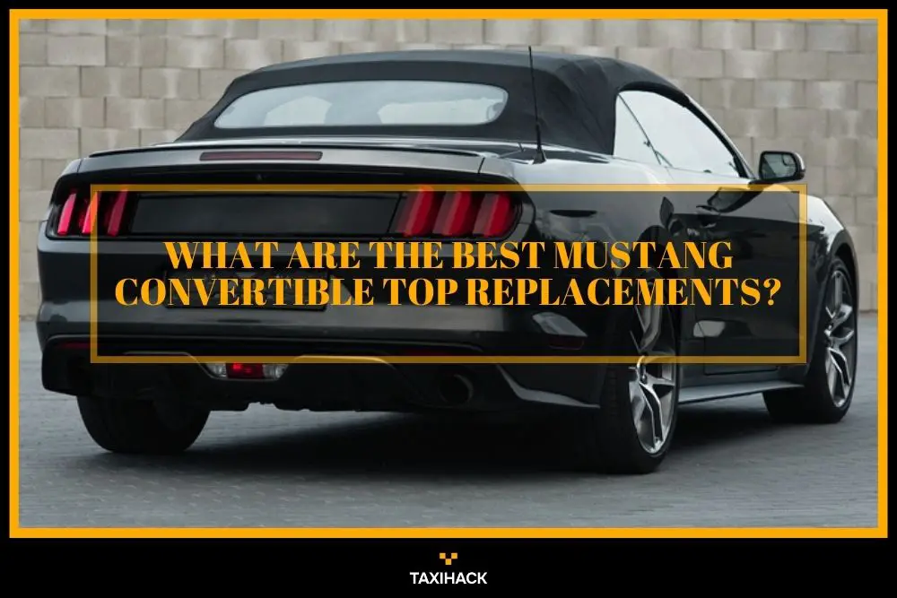 Get the most popular soft-top convertible replacement for your Ford Mustang