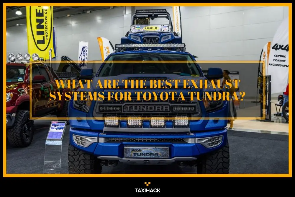 Having the right exhaust system for your Tundra can impact your driving nicely